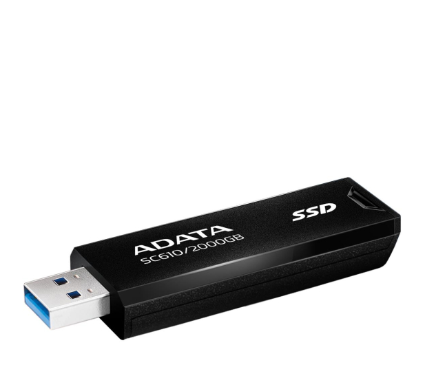 ADATA SC610 2TB USB 3.2 Gen 2 Czarny - 1244677 - zdjęcie 5